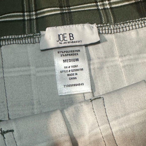 Joe Benbasset Green Plaid Grungy Women's Skirt Size M - Picture 3 of 4